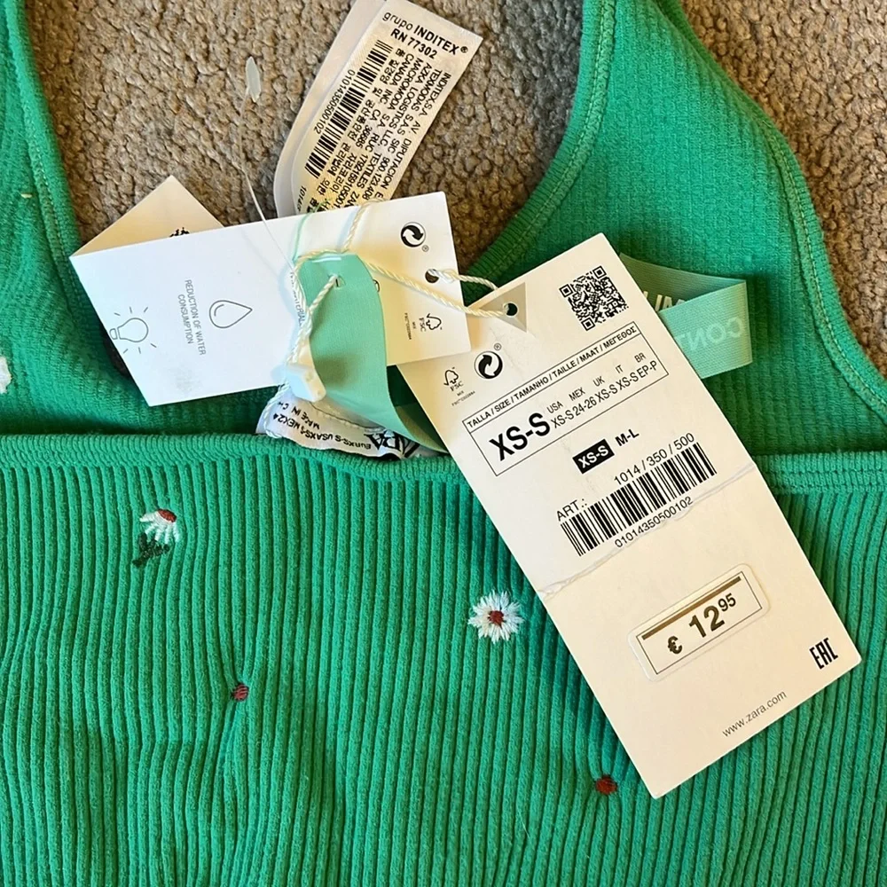 NWT Zara Halter Top - Picture 3 of 3